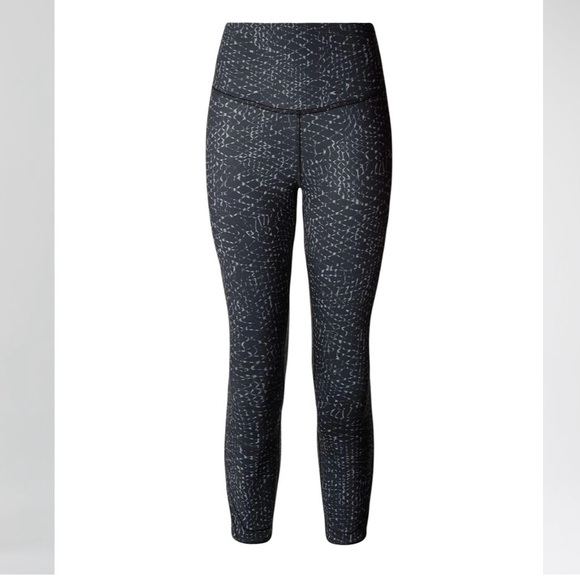 lululemon athletica Pants - Lululemon True Self Crop II - Black and White Pattern